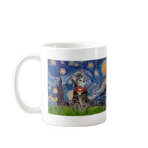 CAT (Tabby2) - Starry Night Mug