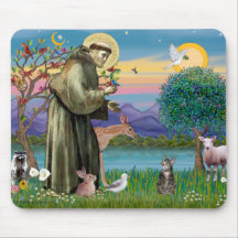 Cat (Tabby 2) - Saint Francis Mouse Mats