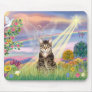 Cat (Tabby) - Cloud Angel Mouse Mat