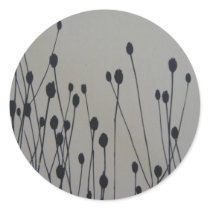 Cat tail garden stickers