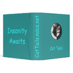 Cat Tails 3-Ring Binder
