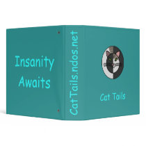 Cat Tails 3-Ring Binder