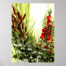 cat tails and memories print