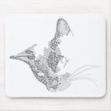 Cat Text  Portrait Mug mousepads