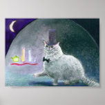 CAT - THE MAGICIAN Poster