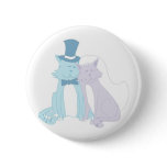Cat Theme Wedding  buttons