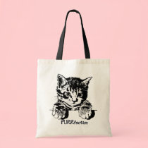 Cat Tote Bag Purrfection by purrfection Cat Tote Bag Purrfection