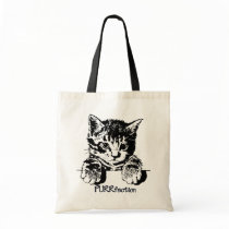 Cat Tote Bag Purrfection by purrfection Cat Tote Bag Purrfection