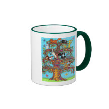 Cat Tree of Life 2 Coffee Mug