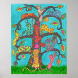 Cat Tree of Life posters
