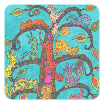 Cat Tree of Life Stickers