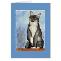 Cat Valentine card cards