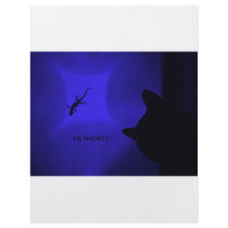 CAT VS GECKO MULTICOLORS FULL COLOR FLYER