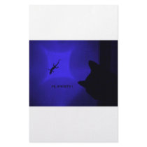 CAT VS GECKO MULTICOLORS CUSTOM STATIONERY