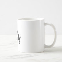 cat vs t-rex mug