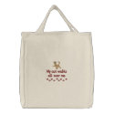 Cat Walk embroidered bags
