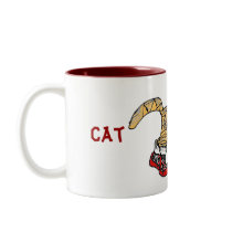 Cat walk mugs by Anca_pui Cat walk mugs