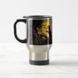 Cat Warning Owl Halloween Coffee Mug