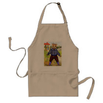 Cat Wearing Breeches by Louis Wain aprons