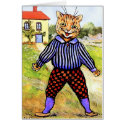Cat Wearing Breeches by Louis Wain cards
