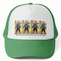 Cat Wearing Breeches by Louis Wain hats by Aquavel Cat Wearing Breeches by Louis Wain hats