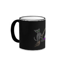 Cat Witch Coffee Mug