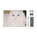 Cat with a stare postage by Lovebirdfan Cat with a stare postage
