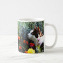 Cat with Flowers mugs by KheestoneImages Cat with Flowers mugs