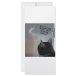 CAT WITH GECKO rack cards