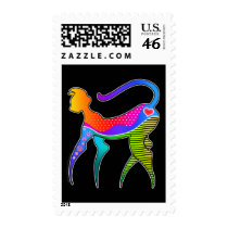 CAT with HEART POSTAGE