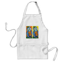 Cat With Violin by Louis Wain aprons by VintagePets Cat With Violin by Louis Wain aprons