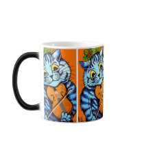 Cat With Violin by Louis Wain Cup mugs