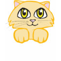 CAT YOUNG KITTY GOLD t-shirts