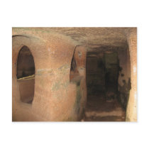 Catacombs in Malta postcards by ElleFCee Catacombs in Malta postcards