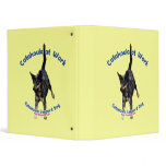 Catahoula Dog at Work binders