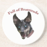 Catahoula Dog Brattitude Coasters