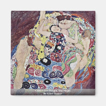 Català: Bordes de Les, la Virgen, por Klimt Gustav Imanes Para Frigoríficos