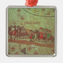 Catalan Atlas, detail showing Ornaments