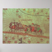 Catalan Atlas, detail showing Print