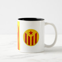 Catalan cup! Catalan and estelada Senyera! Coffee Mug