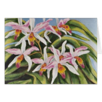 "Catalaya Orchids" cards by paintonmypaws "Catalaya Orchids" cards