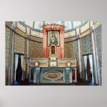 CATALDO MISSION ALTAR - IDAHO STATE POSTER