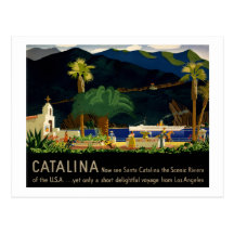 Catalina by Otis Shepard, c. 1935.  Post Card