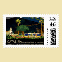 Catalina by Otis Shepard, c. 1935.  stamps
