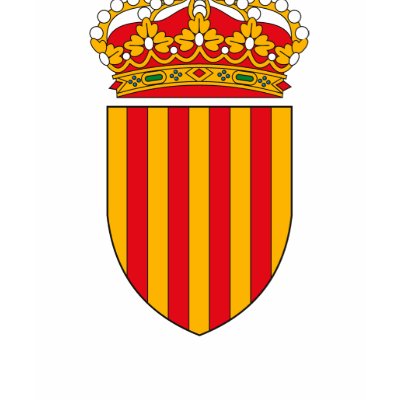 Catalonia Coat of Arms T-shirt by FlagTshirts