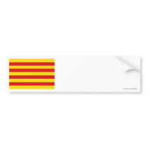 Cataluña flag bumper stickers