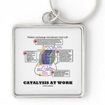 Catalysis At Work (Proton Exchange Membrane Fuel) Key Chains
