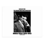 Catalyst For Second Industrial Revolution N. Tesla Postcard