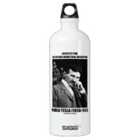 Catalyst For Second Industrial Revolution N. Tesla SIGG Traveler 1.0L Water Bottle