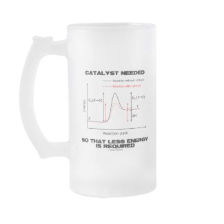 Catalyst Needed So That Less Energy Is Required mug